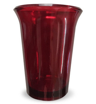 Vigil Glass, red or blue