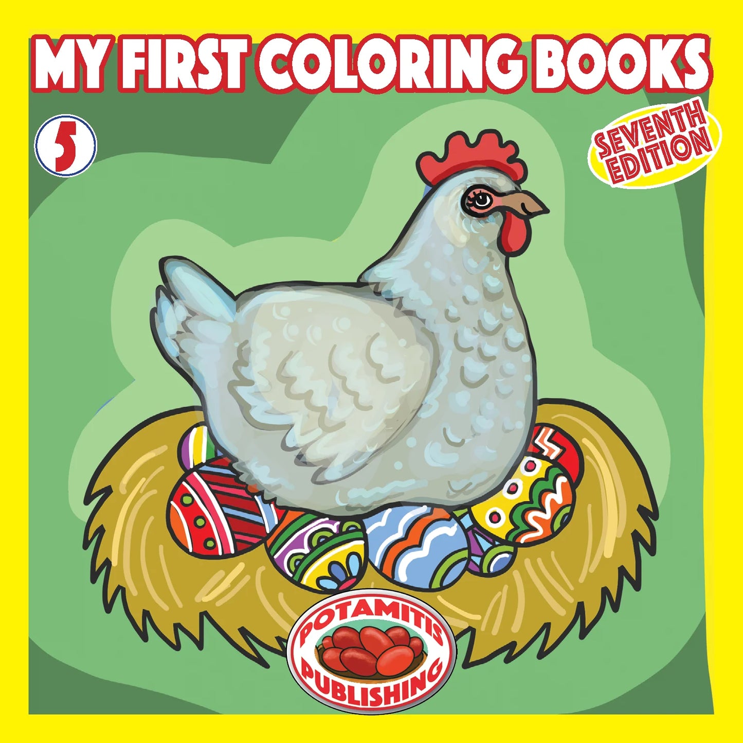 My First Colouring Books #5 - Easter Eggs