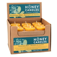 Rosemary Mint Beeswax Votive Candle