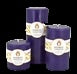 Round Violet Beeswax Pillar Candle