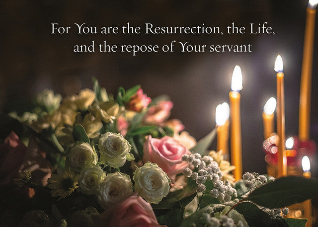 Memory Eternal, Roses and Candles