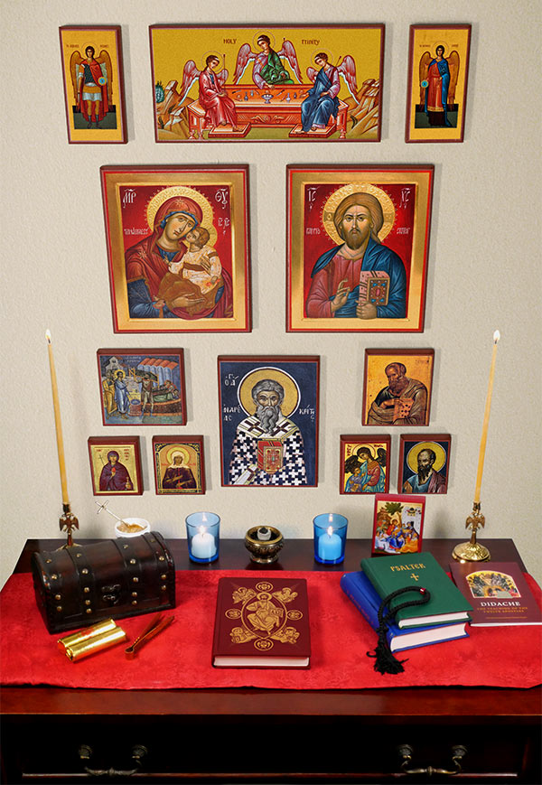 How to set up a traditional Orthodox prayer corner