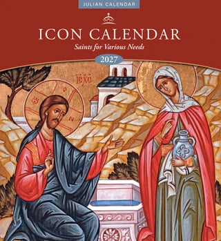 2027 Icon Calendar: Saints for Various Needs (Julian version, old calendar)