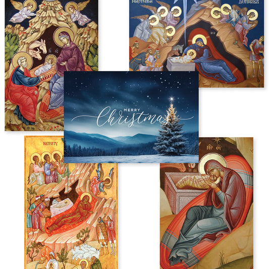 Mixed pack of 2024 Christmas Cards