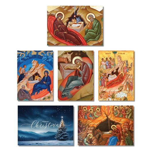 Mixed Pack of 2025 Classic Christmas Cards