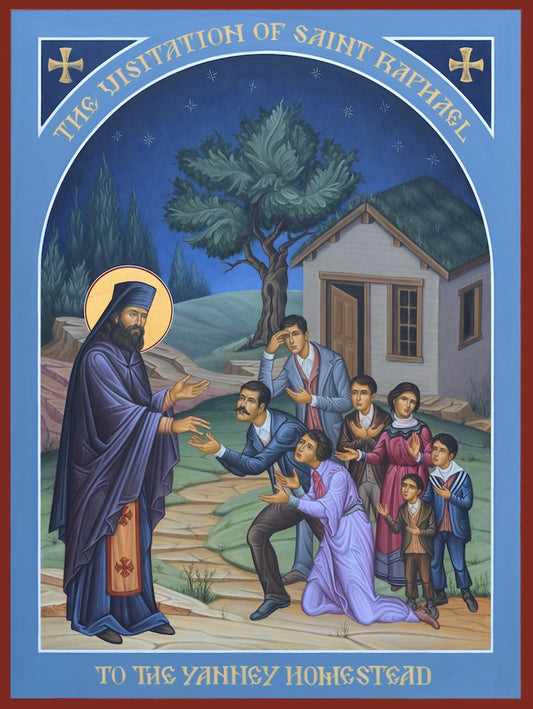 Saint Raphael (Visit to Yanney Homestead), Icon