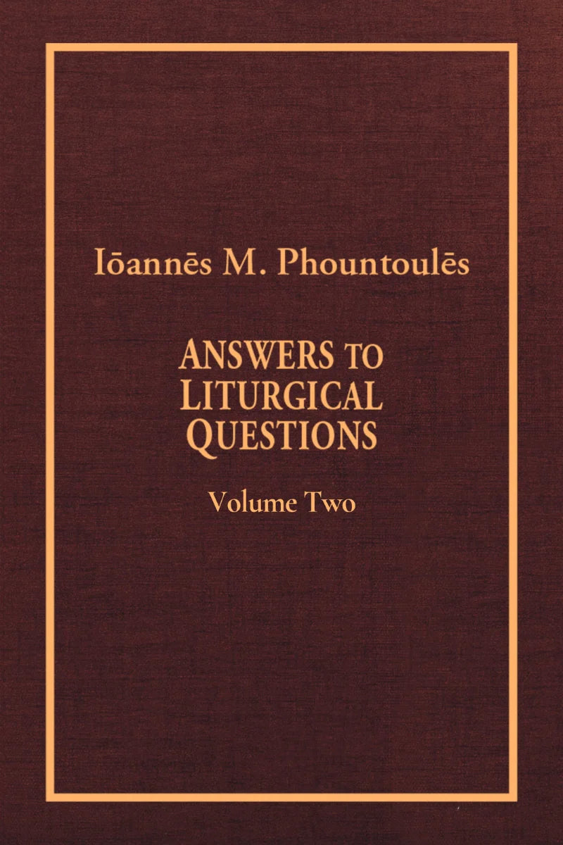 Answers to Liturgical Questions: Volume 1, 2, 3, 4, 5 and 6 - Six Volumes of Answers to Liturgical Questions