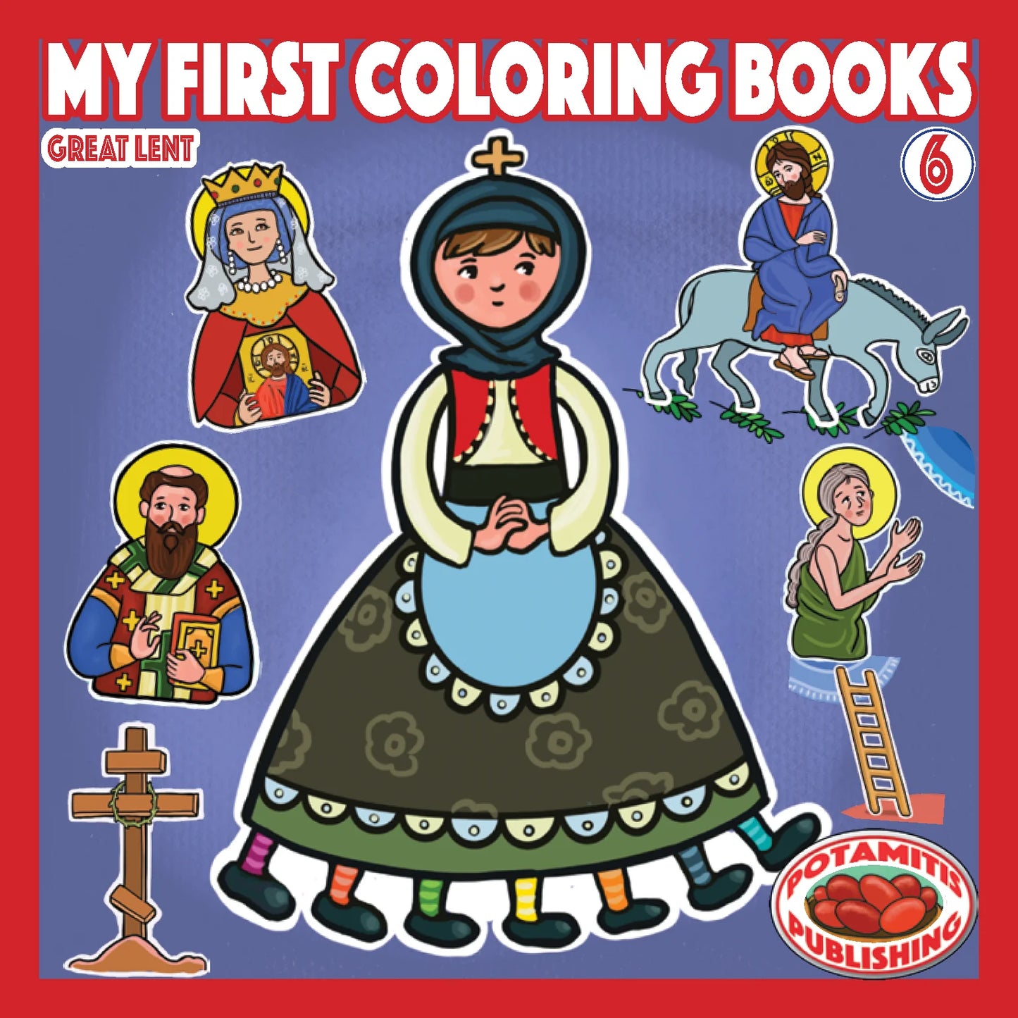 My First Colouring Books #6 - Great Lent for the youngest