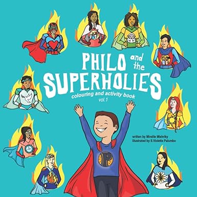 Philo and the SuperHolies Colouring and Activity Book