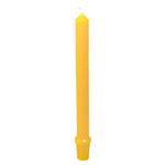 9 Inch Natural Beeswax Base Candlesticks