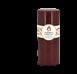 Round Dark Brown Beeswax Pillar Candles