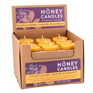 Country Lavender Beeswax Votive Candle