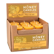 Evening Bloom Beeswax Votive Candle
