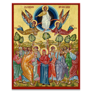 Ascension of Christ (XXIc) Icon - F202