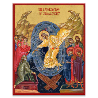 Harrowing of Hades (XXIc) Resurrection Icon - F211