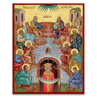 Pentecost (XXIc) Icon - F213