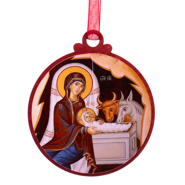 Nativity of Christ (Whirledge) Christmas Ornament - H2404