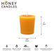 Natural Beeswax Votive Candles