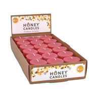 Paris Pink Beeswax Votive Candles