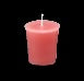 Paris Pink Beeswax Votive Candles