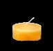 Natural Beeswax Tealight Candle - Refill