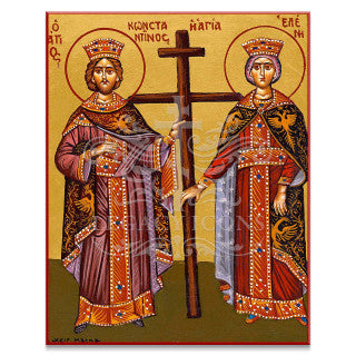 Saints Constantine and Helen (XXIc) Icon - S197