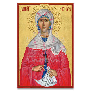 Saint Monica, Mother of Augustine Icon - S257