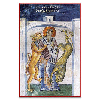 Ignatius the God-bearer of Antioch (Athos) Icon - S343