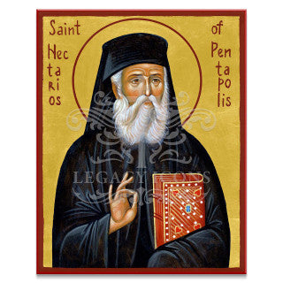 Saint Nectarios of Pentapolis (Stryzhak) Icon - S461