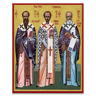 Three Holy Hierarchs Icon - S469