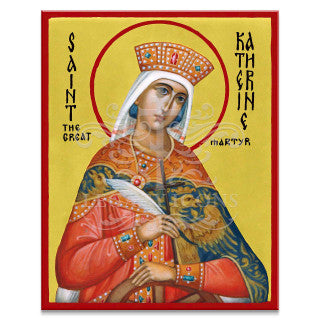 Saint Katherine Icon - S568