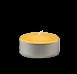 Natural Beeswax Tealight Candle - Aluminum Cup