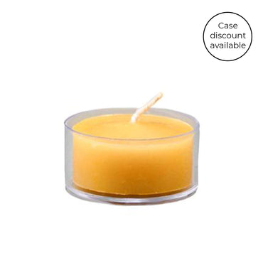 Beeswax 8 Single Tealight Candles