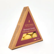 Triangle 6 Pack of Beeswax Tealight Candles