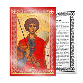 Saint George Icon Card