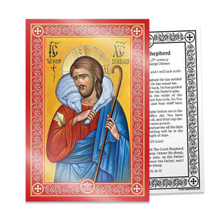 Good Shepherd Icon Card