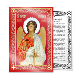 Guardian Angel Icon Card