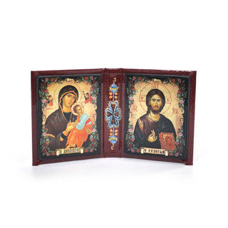 Christ and Theotokos Diptych