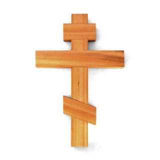 Wooden Slavic Orthodox Wall Crosses