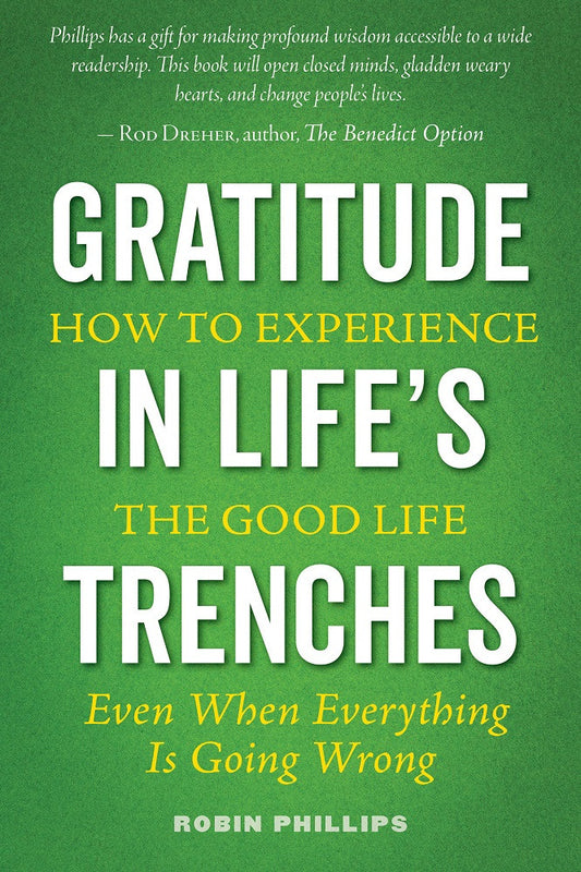 Gratitude in Life's Trenches: How to Experience the Good Life. . . Even When Everything Is Going Wrong