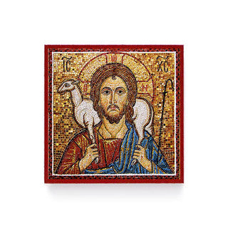 Christ the Good Shepherd Icon Magnet