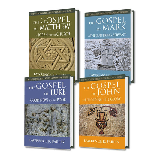 The Orthodox Bible Study Companion Series, The Gospels in Paperback or Hardcover (set of 4)