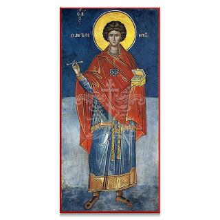 Saint Panteleimon (Athos) Icon - S342