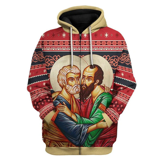 St. Apostles Peter and Paul Zip Hoodie