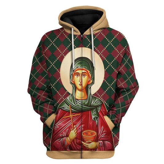 St. Paraskeve Zip Hoodie