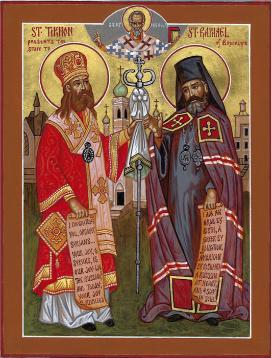 Saint Tikhon and Saint Raphael