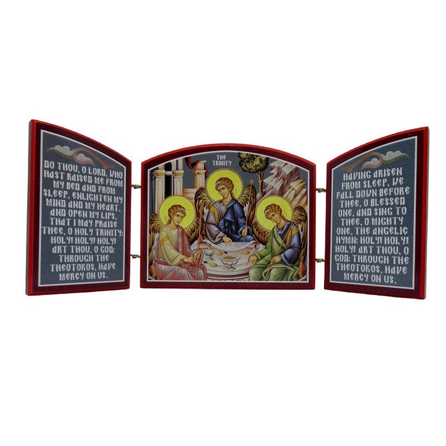 Triptych: Christ with Archangels