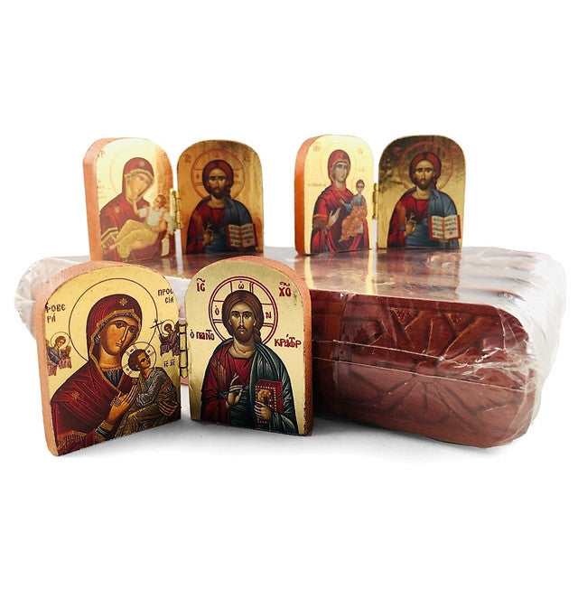 Diptych: Christ and Mother of God, 20 PK