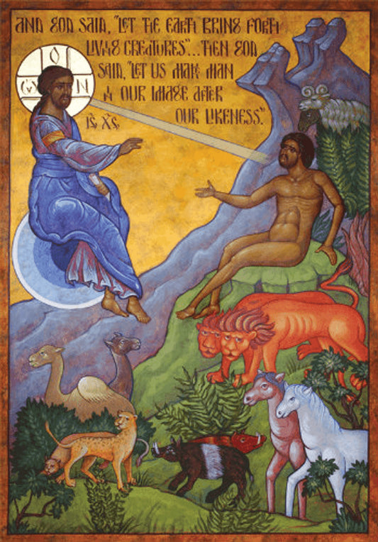 Creation of Animals & Adam