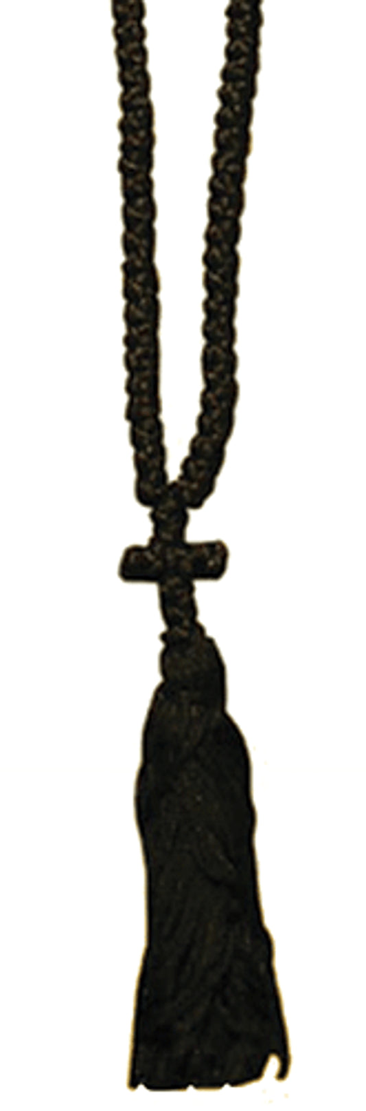 Prayer Rope, 100 knots with knot cross and tassel